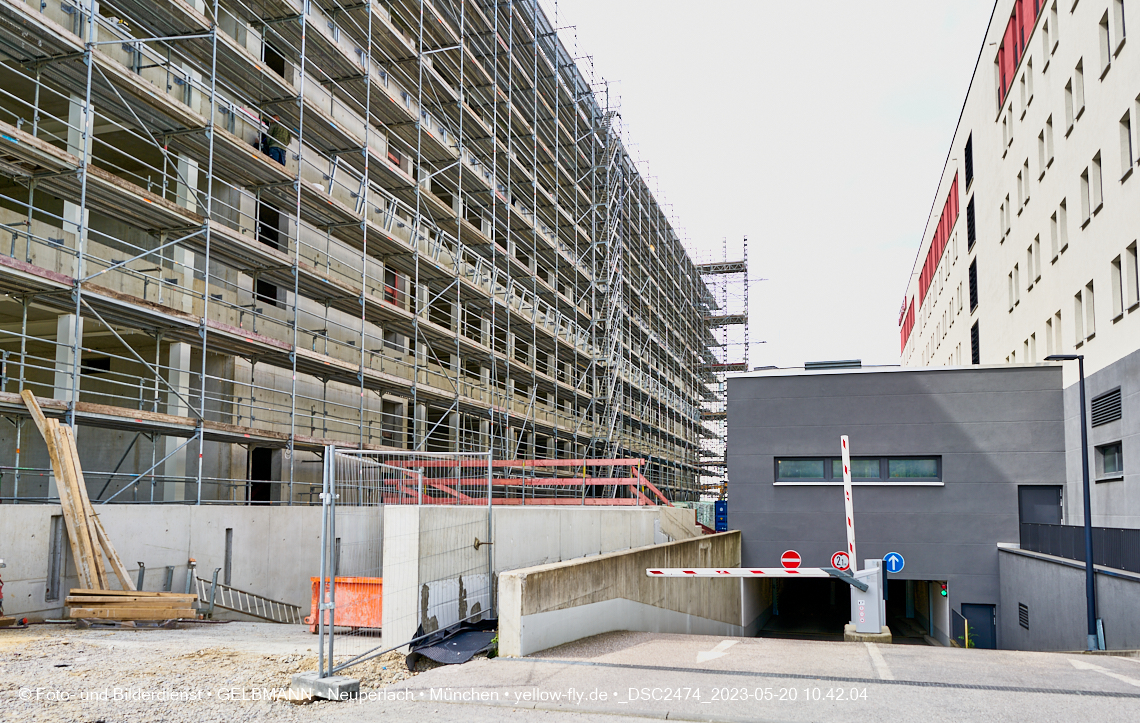 20.05.2023 - REVO Boardinghaus und Hochgarage in Neuperlach